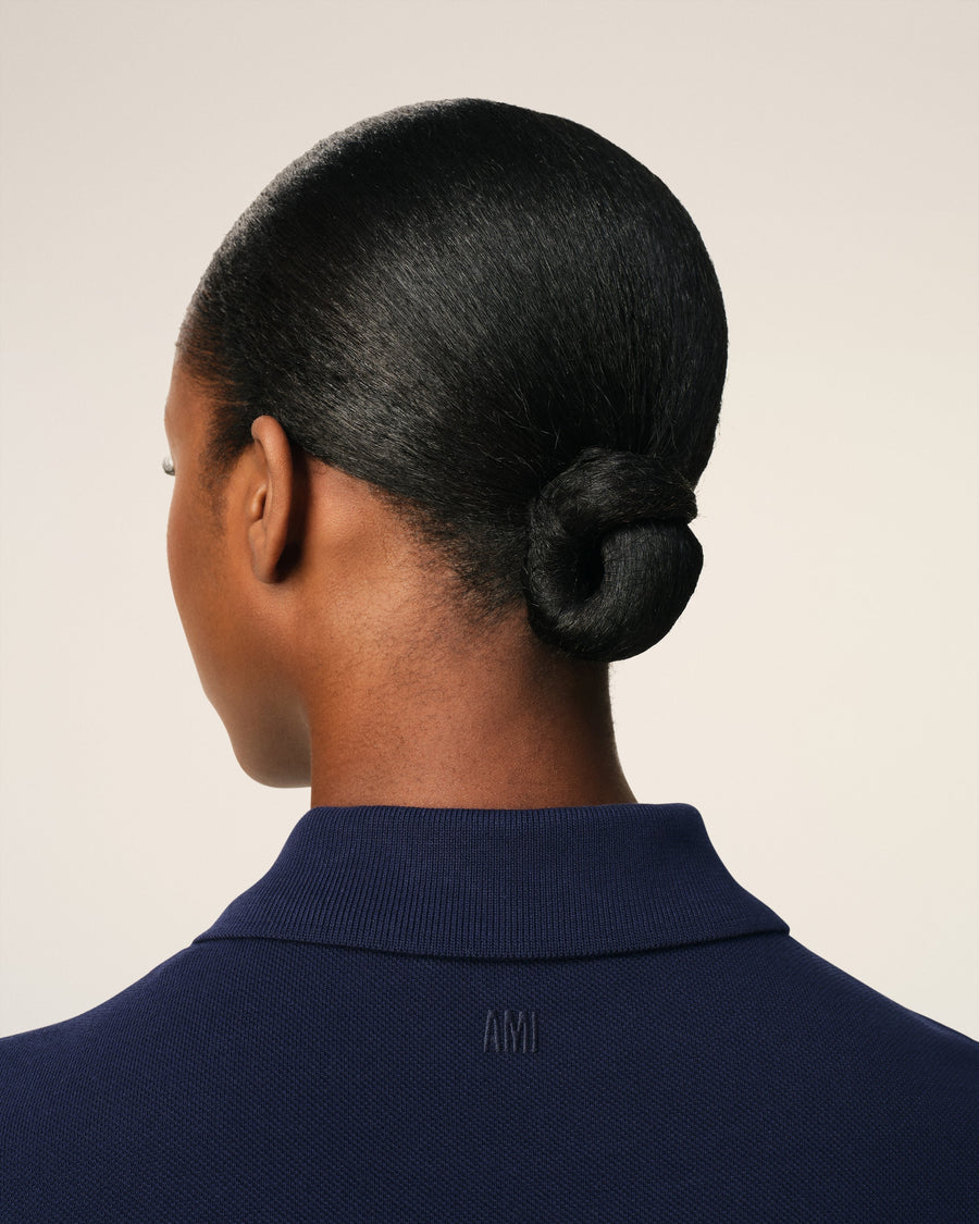 Bleu Organic Cotton Ami De Coeur Polo Shirt