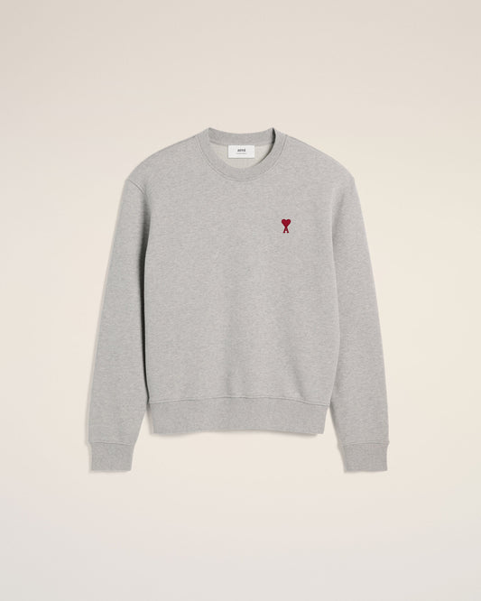 Grey Cotton Ami de Coeur Sweatshirt