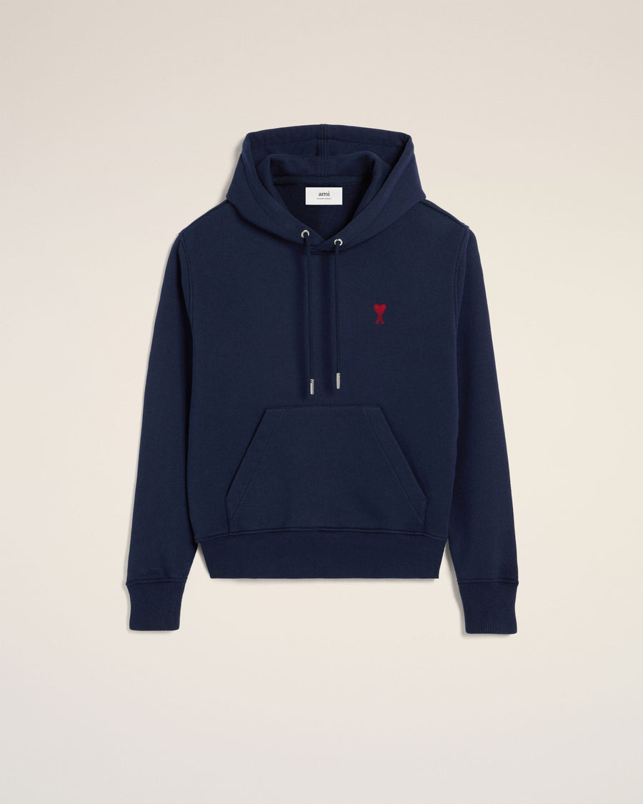 Blue Organic Cotton Ami De Coeur Hoodie