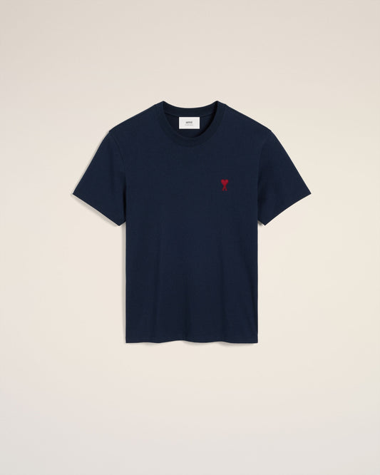 Blue Organic Cotton Ami De Coeur T-shirt