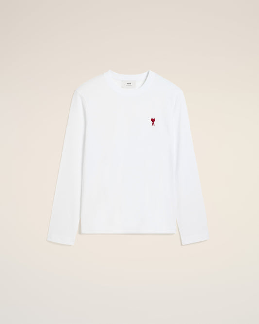 White Organic Cotton Ami De Coeur T-shirt