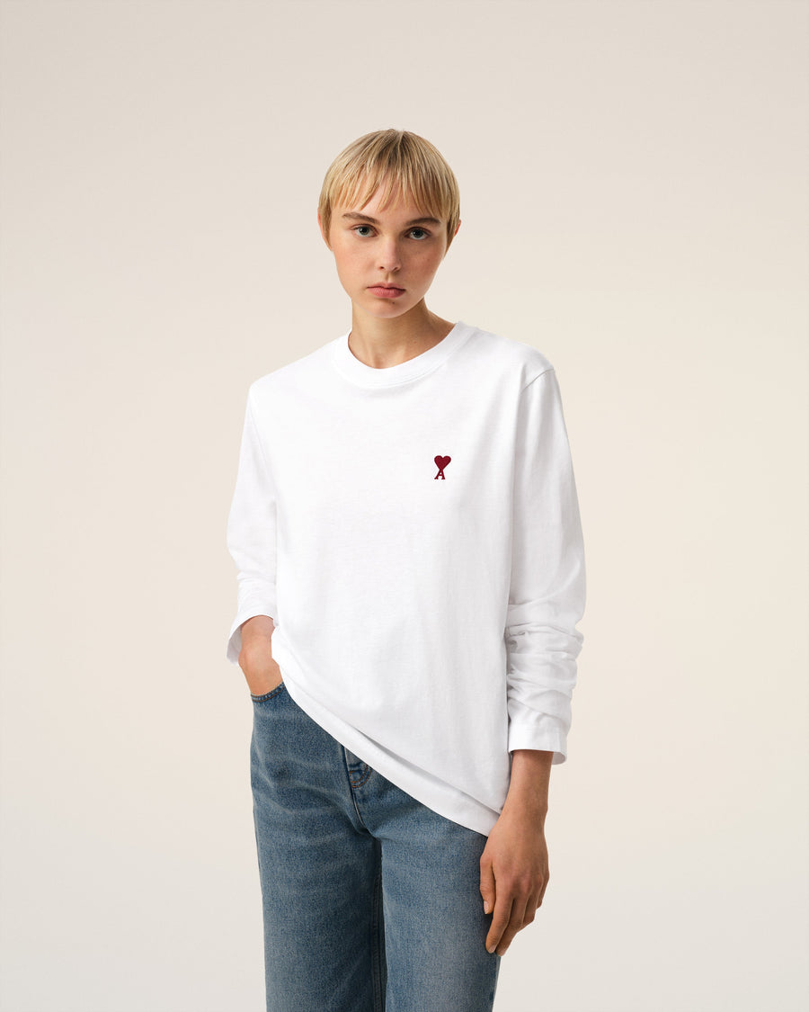 White Organic Cotton Ami De Coeur T-shirt