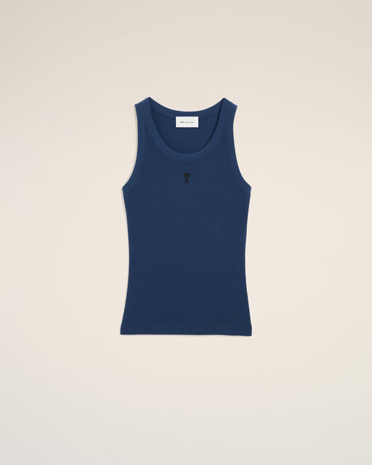 Blue Cotton Ami De Coeur Tanktop