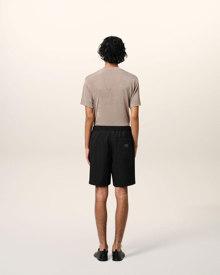 Black Twill Short
