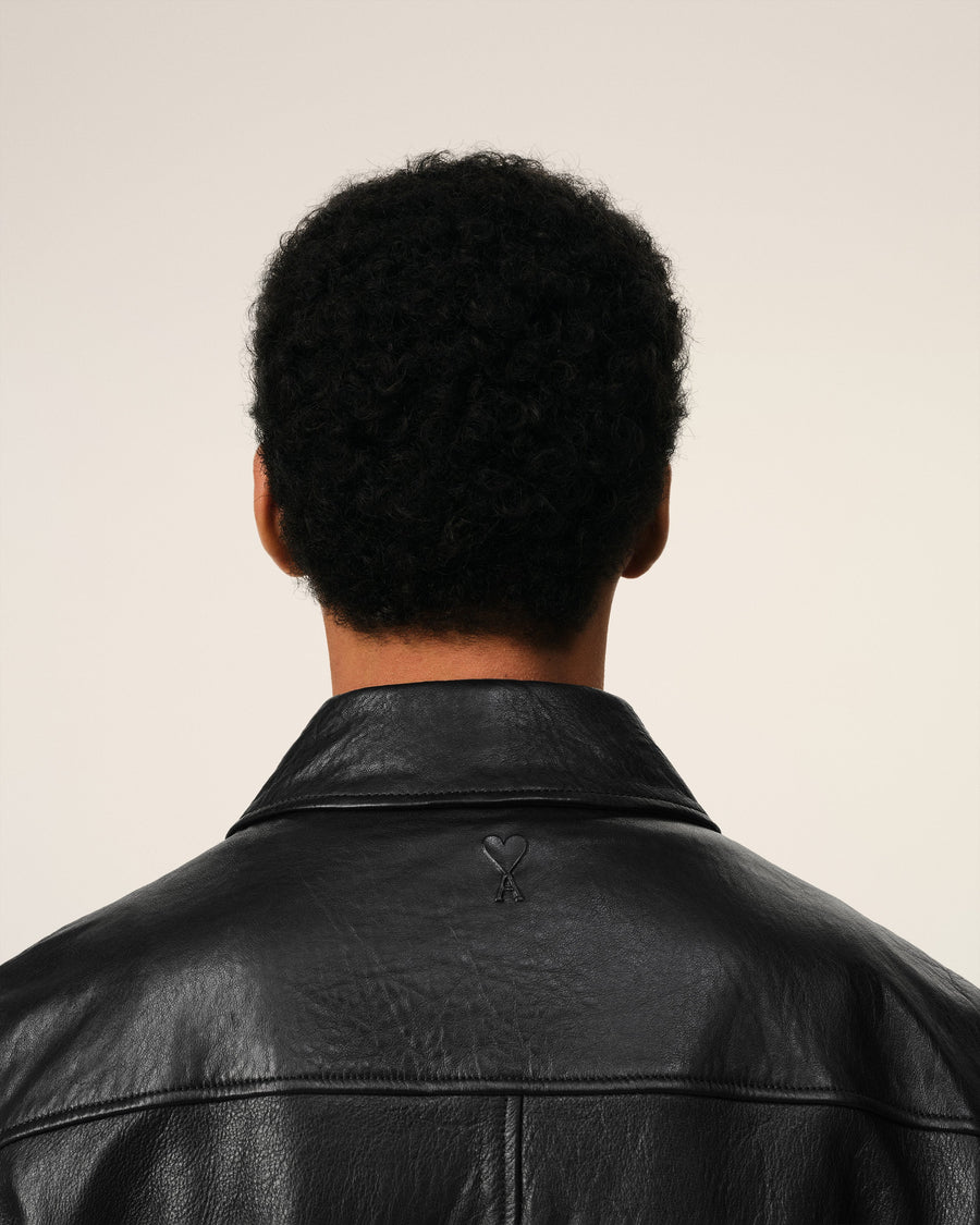 Leather Zipped Jacket