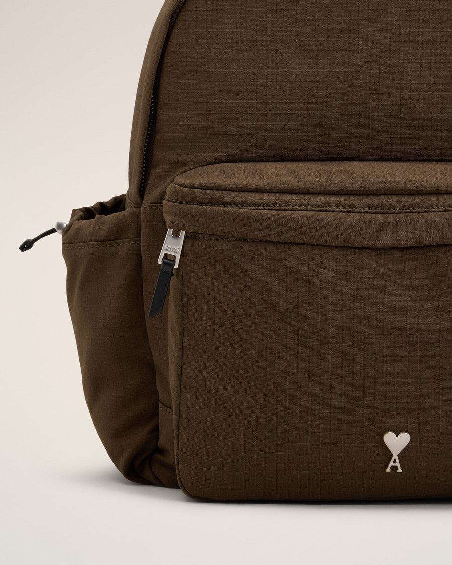 Green Canvas Ami de Coeur Backpack