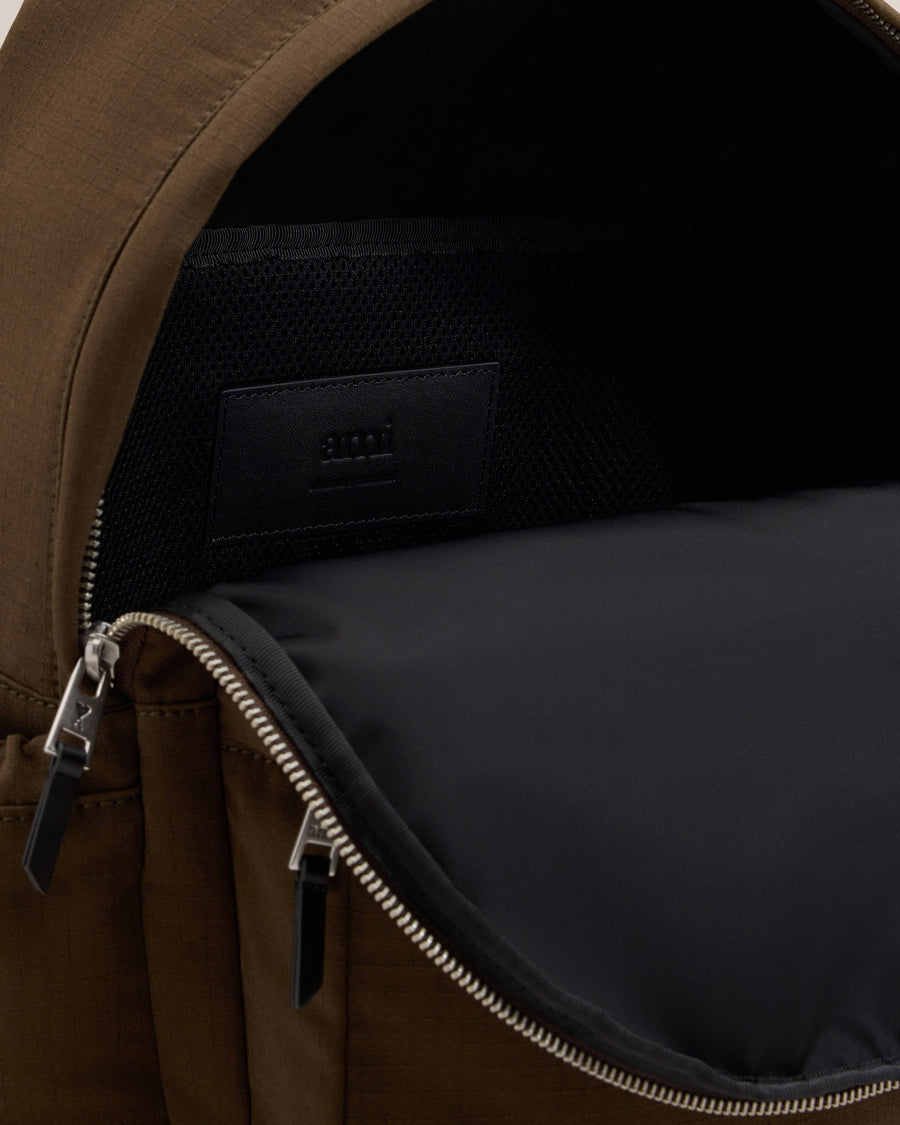 Green Canvas Ami de Coeur Backpack