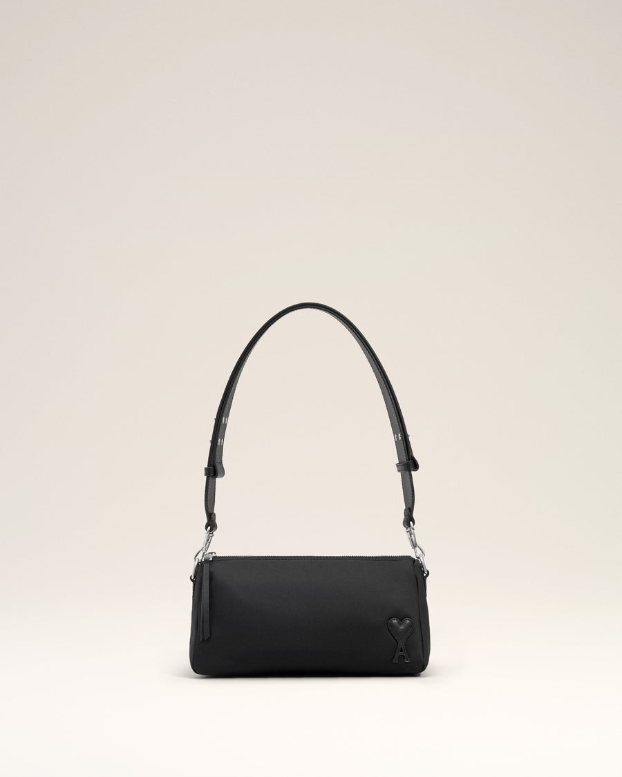 Black Nylon Marcel Bag