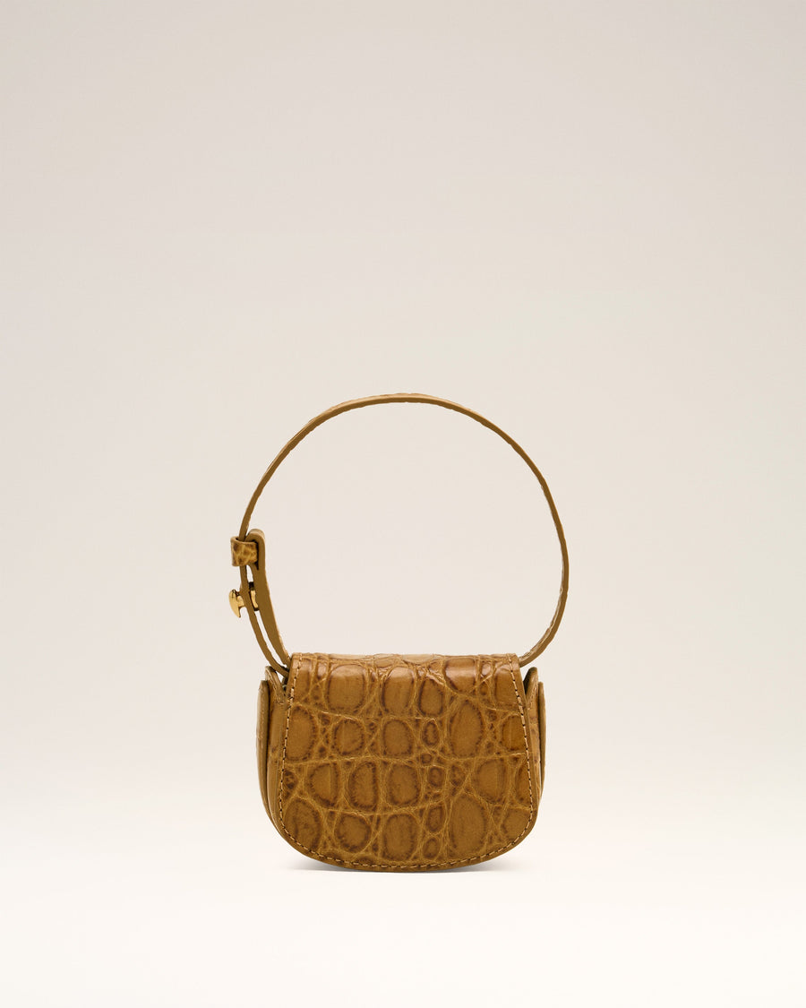Brown Leather Paris Paris Nano Pouch