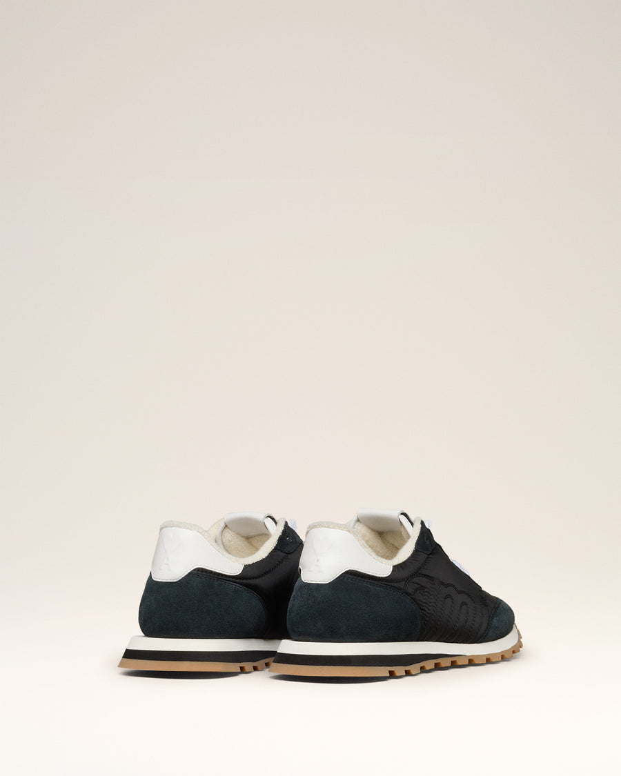 Black Nylon Ami New Rush Sneakers