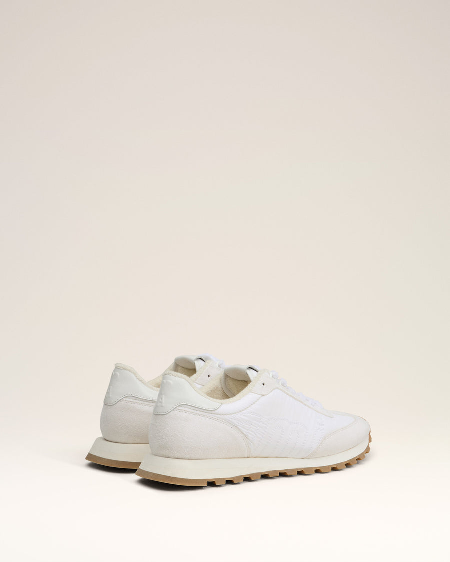 White Nylon Ami New Rush Sneakers