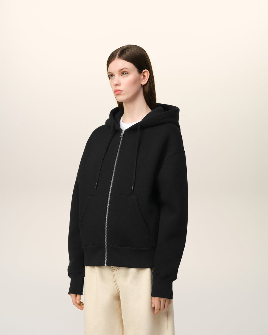 Zipped Ami de Coeur Hoodie