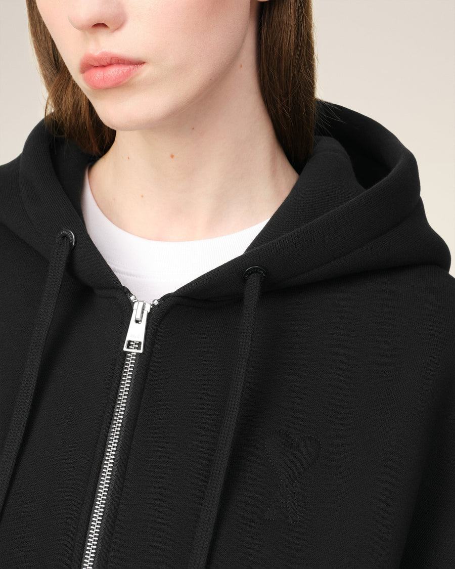 Zipped Ami de Coeur Hoodie