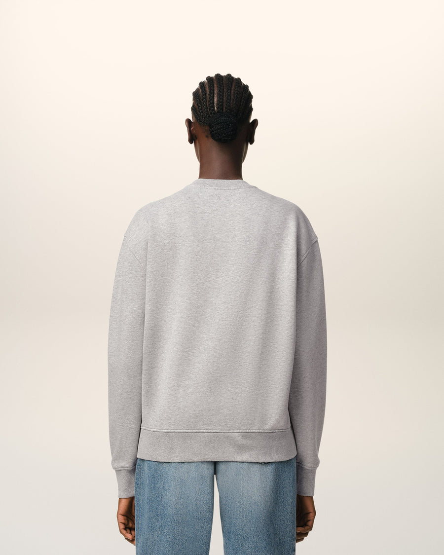 Grey Cotton Ami de Coeur Sweatshirt
