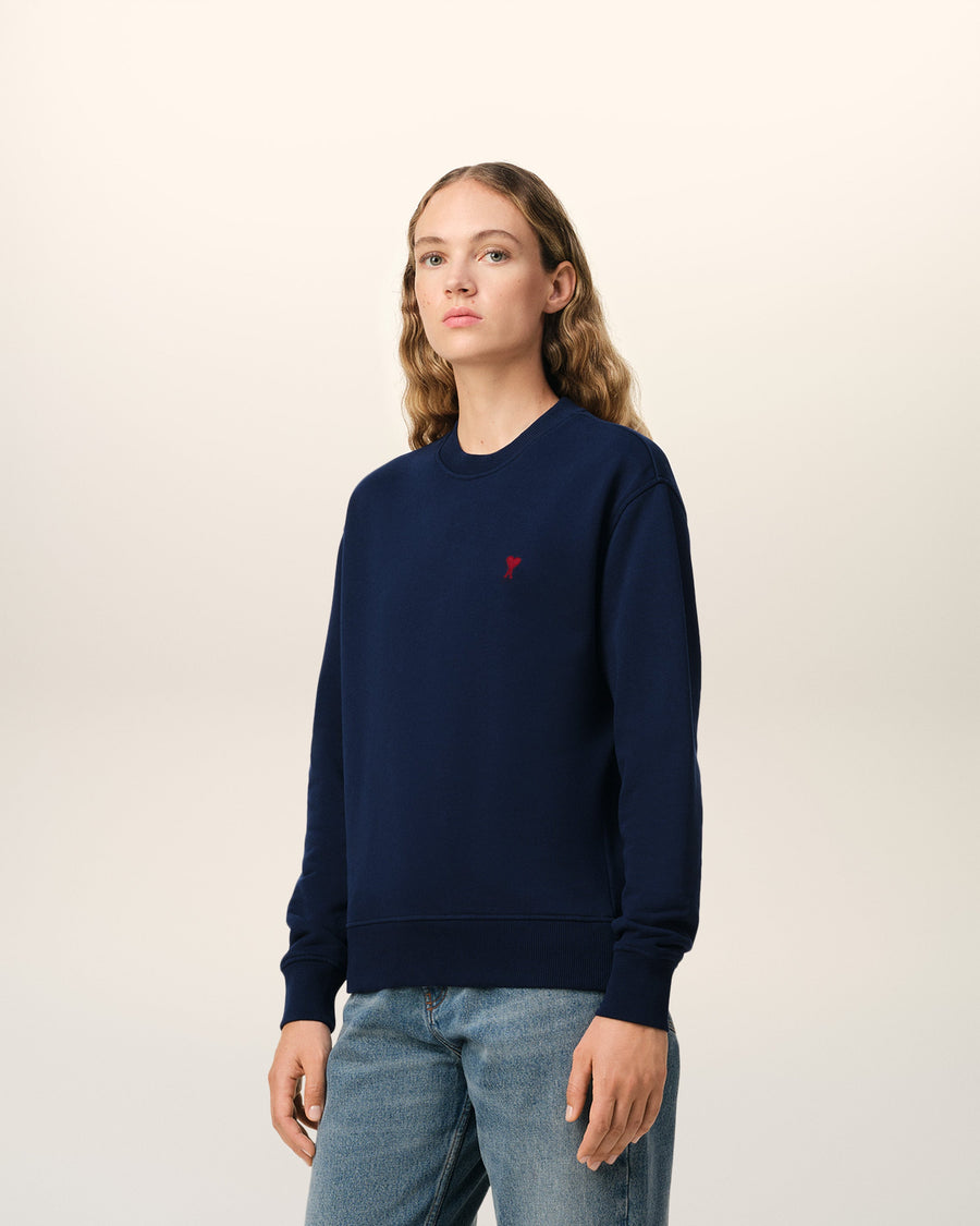 Blue Organic Cotton Ami De Coeur Sweatshirt