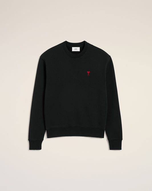Black Organic Cotton Ami De Coeur Sweatshirt