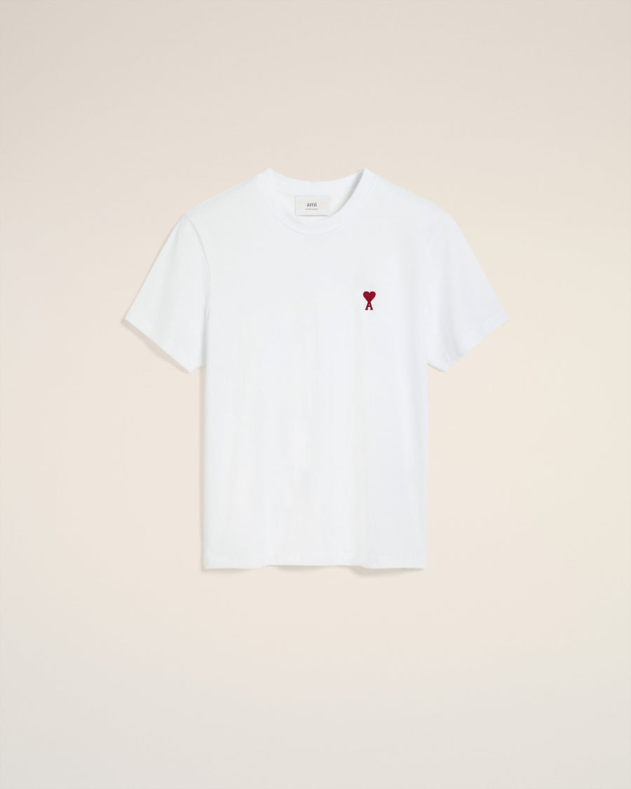 White Organic Cotton  Ami De Coeur T-shirt