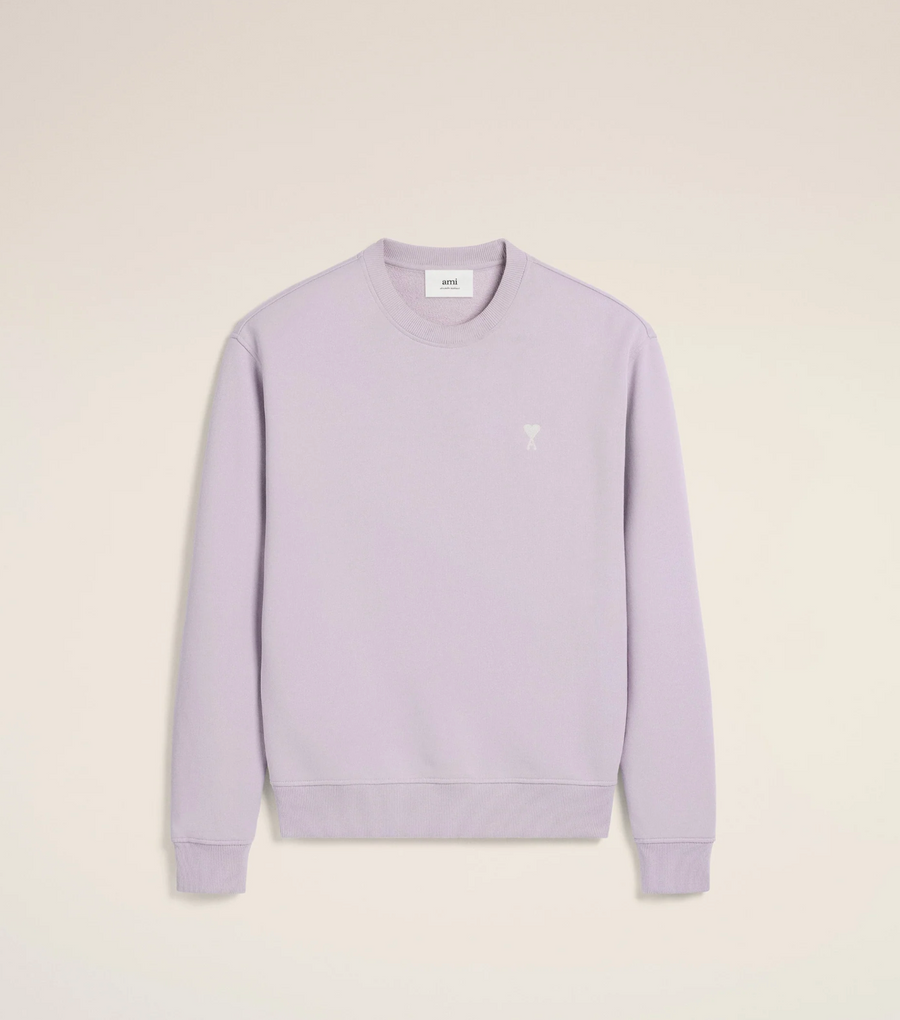 Purple Cotton Ami de Coeur Sweatshirt