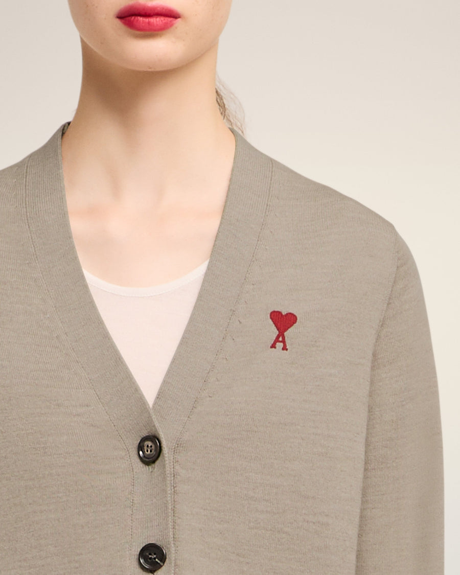 Red Ami de Coeur Cardigan