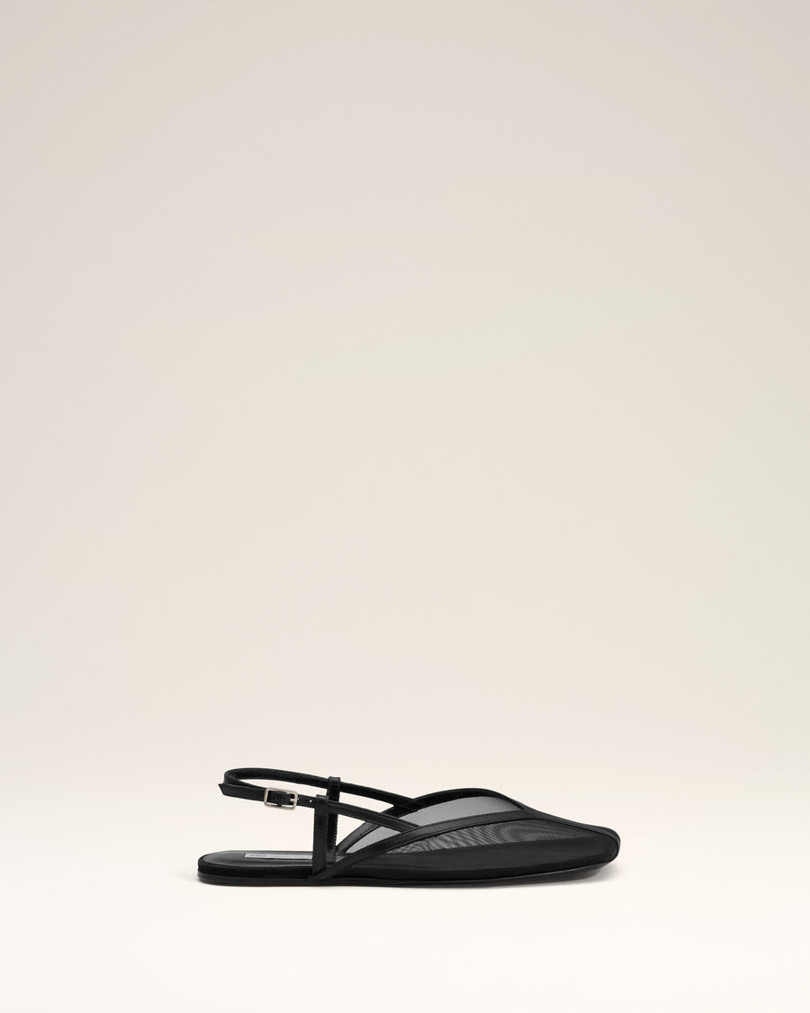 Black Slingbacks