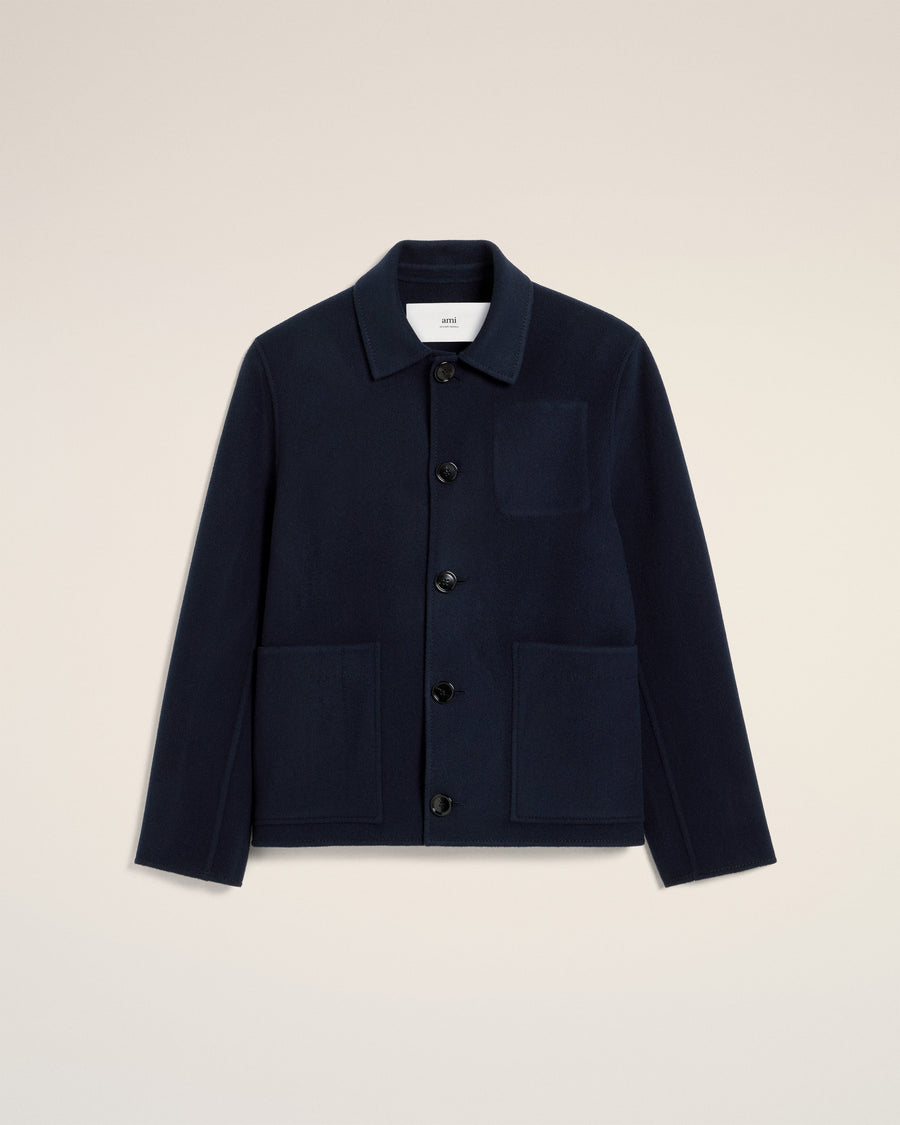 Boxy Buttoned Jacket