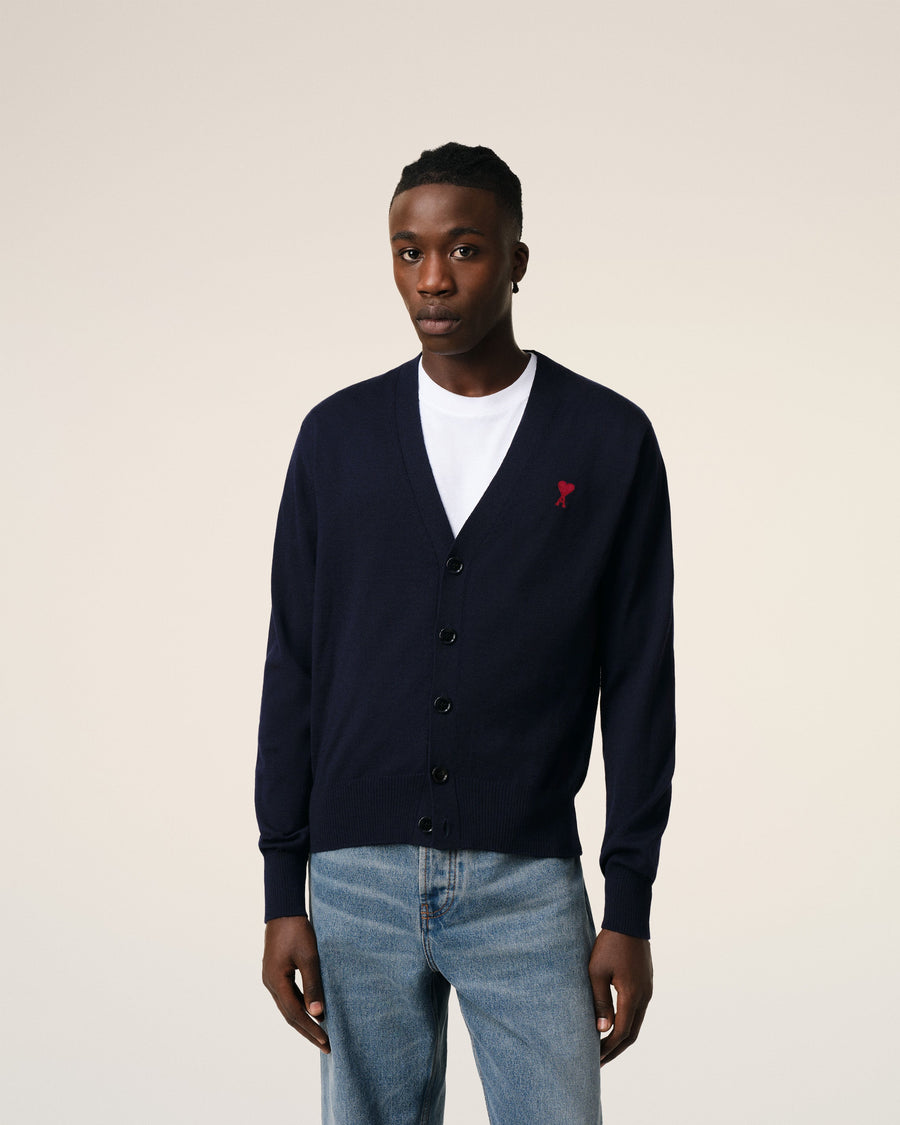 Cardigan With Embroidery Ami de Coeur
