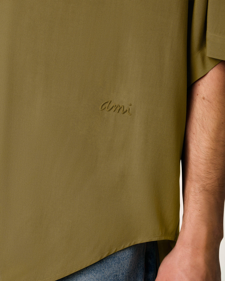Green Ami Camp Short Sleeved Shirt