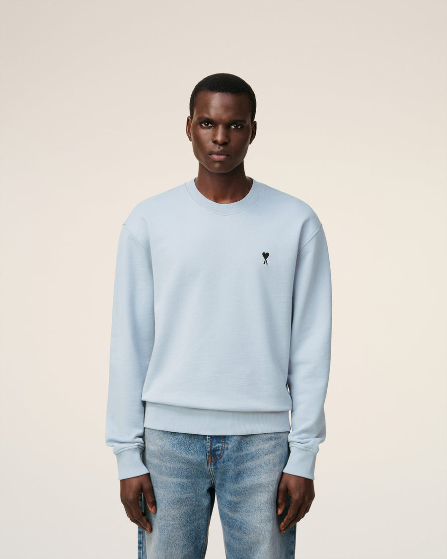 Blue Cotton Ami De Coeur Sweatshirt