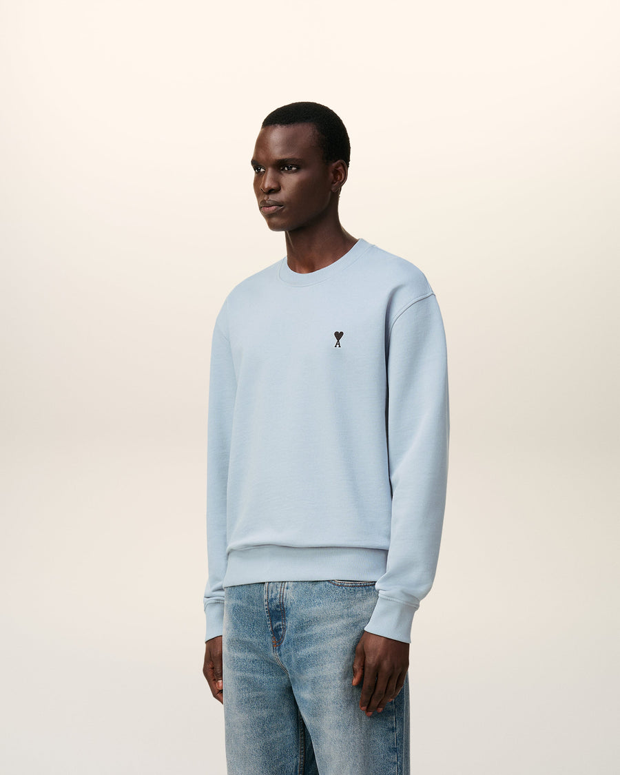 Blue Cotton Ami De Coeur Sweatshirt