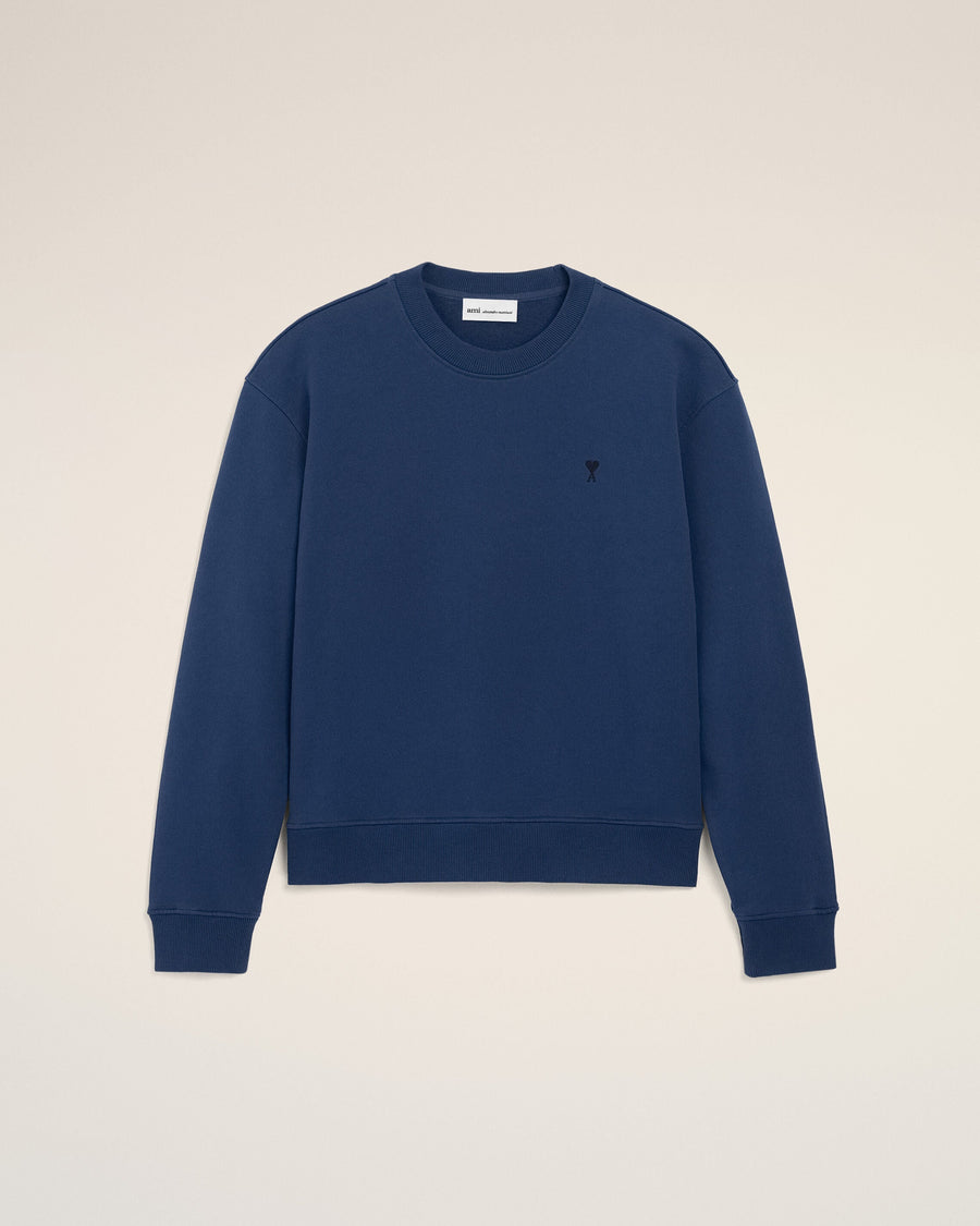 Blue Cotton Ami De Coeur Sweatshirt