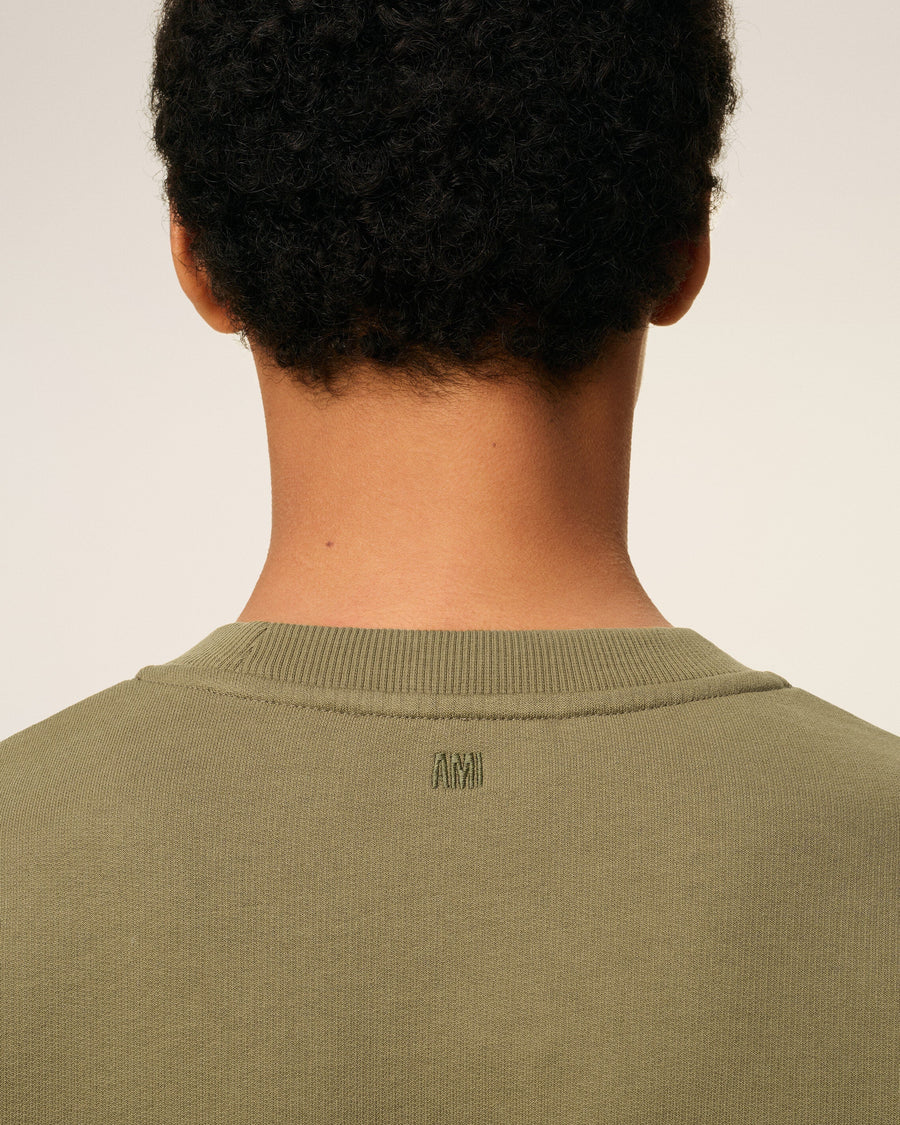 Green Cotton Ami De Coeur Sweatshirt