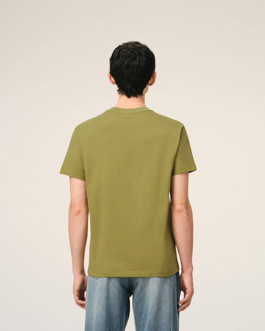 Green Cotton Ami De Coeur T-shirt