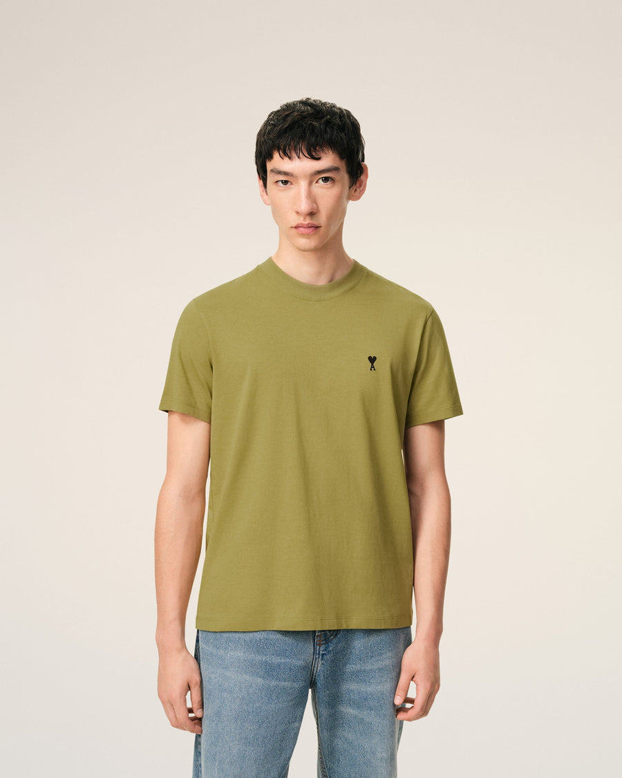 Green Cotton Ami De Coeur T-shirt