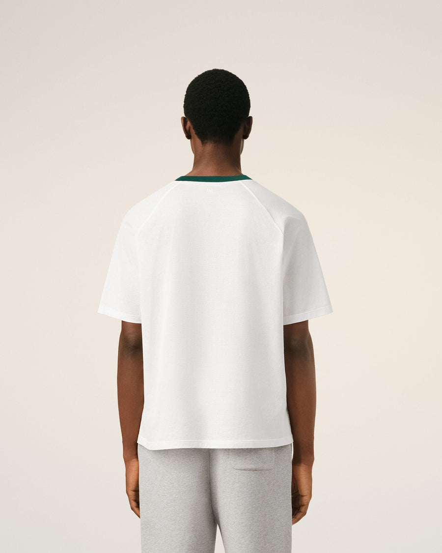 White Cotton Ami De Coeur T-Shirt