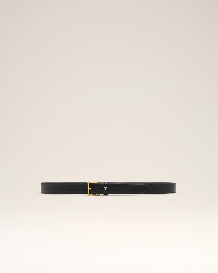 Black Leather Paris Paris Belt
