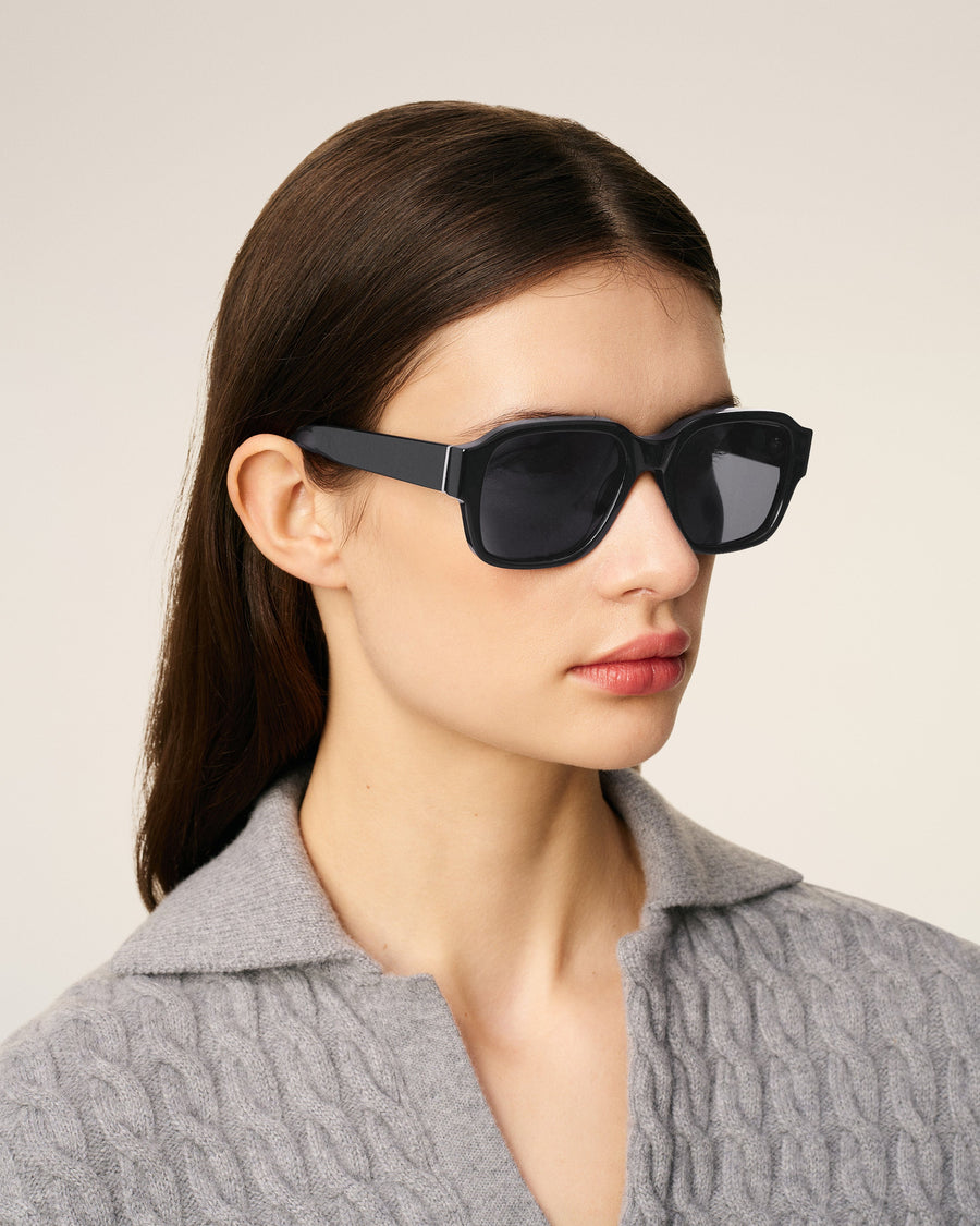 Black Acetate75006 Sunglasses