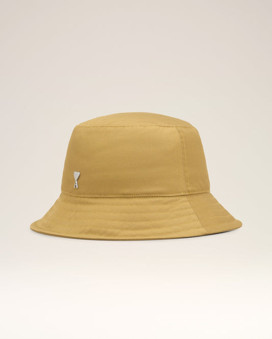 Mustard Twill Ami de Coeur Stud Bucket Hat