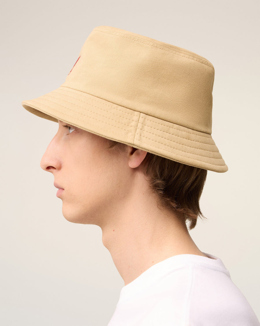 Red Ami de Coeur Embroidery Bucket Hat
