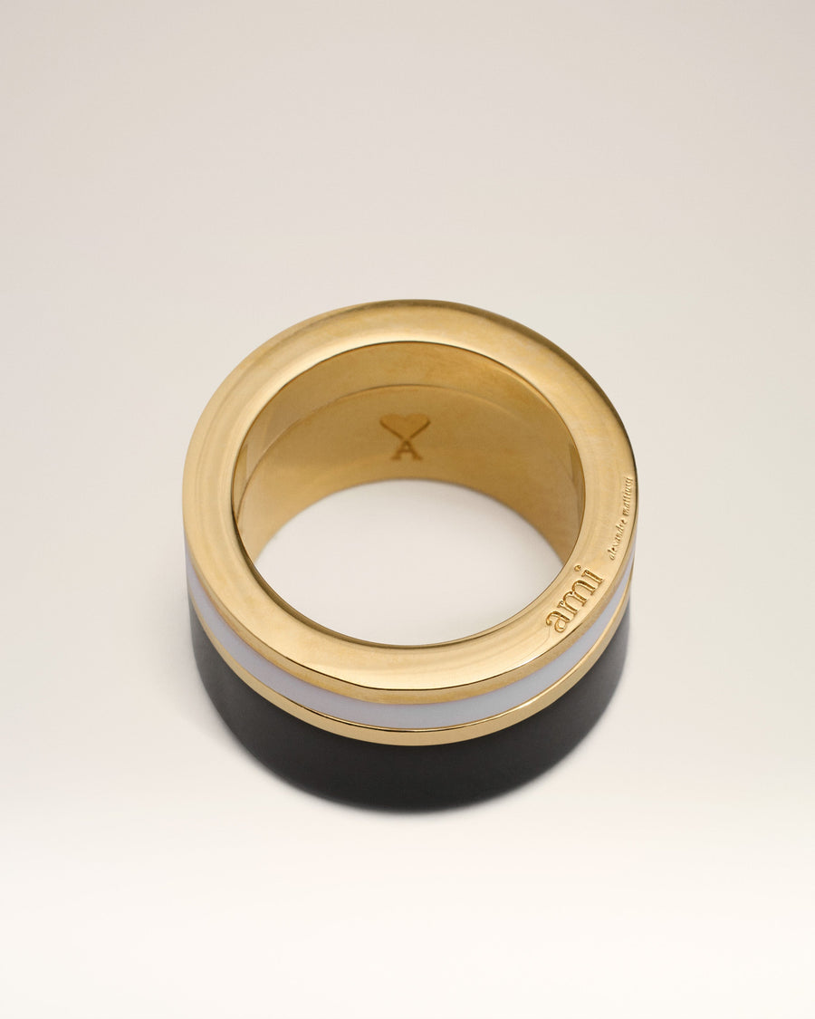 Gold Brass Rivage Ring