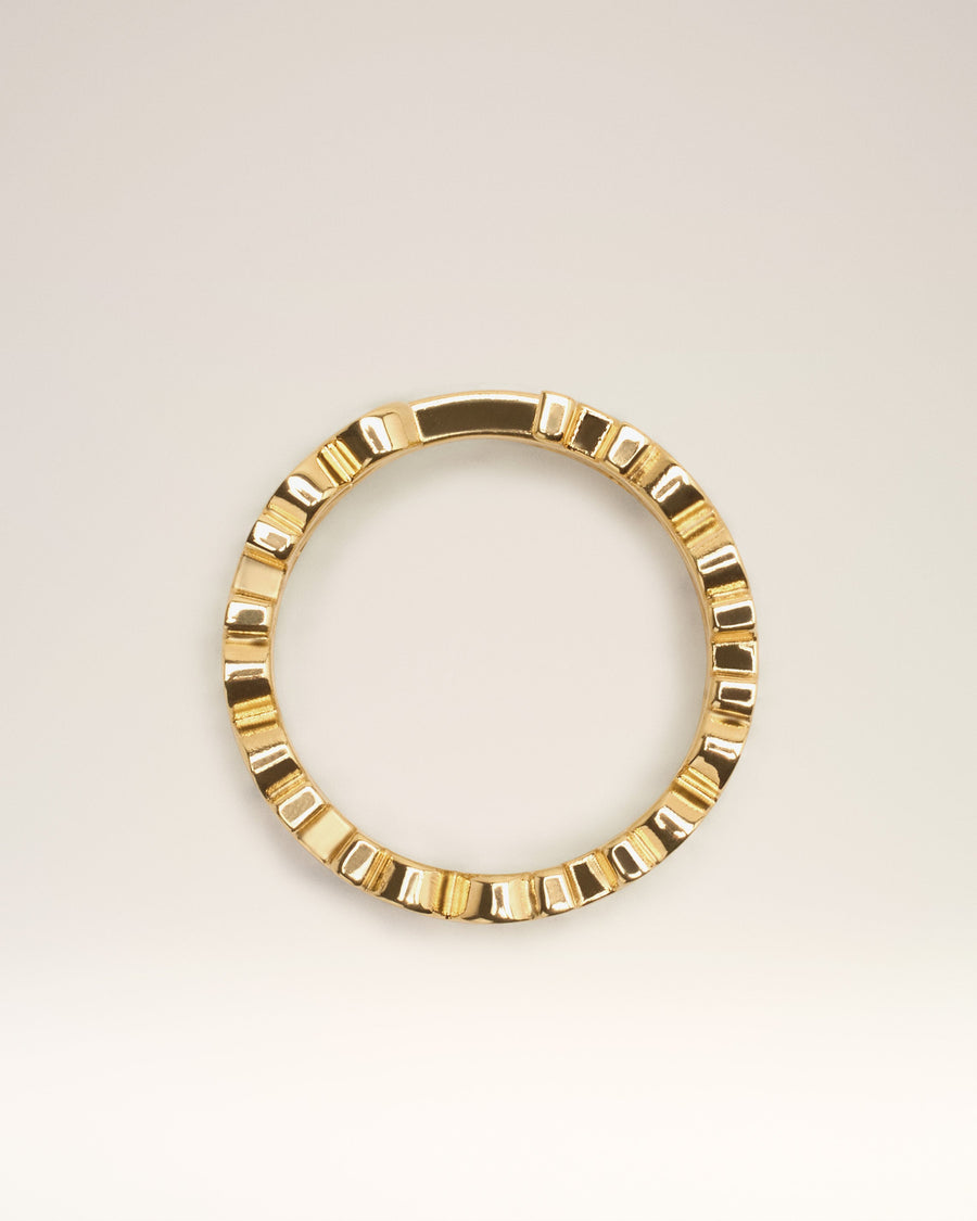 Gold Brass Ami de Coeur Ring