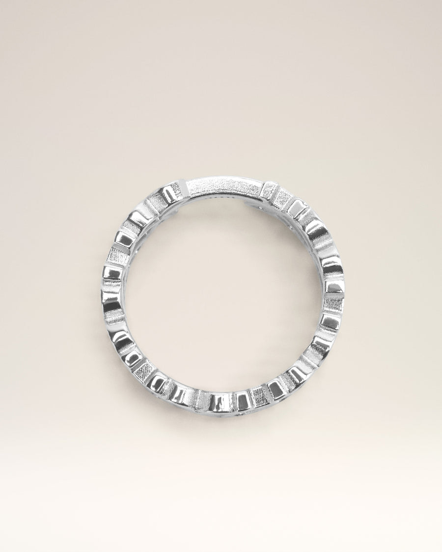 Silver Brass Ami de Coeur Ring