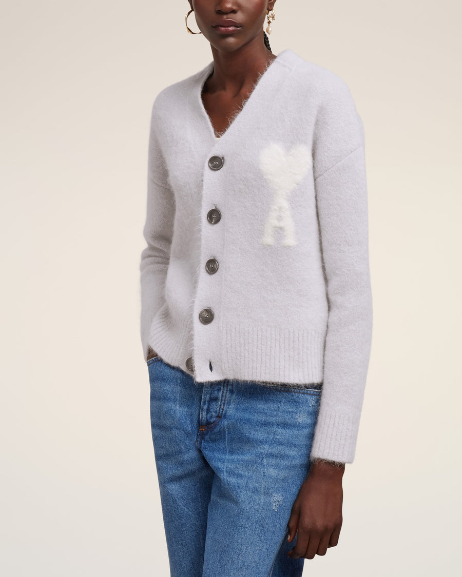 Cloudy Wool Ami de Coeur Cardigan