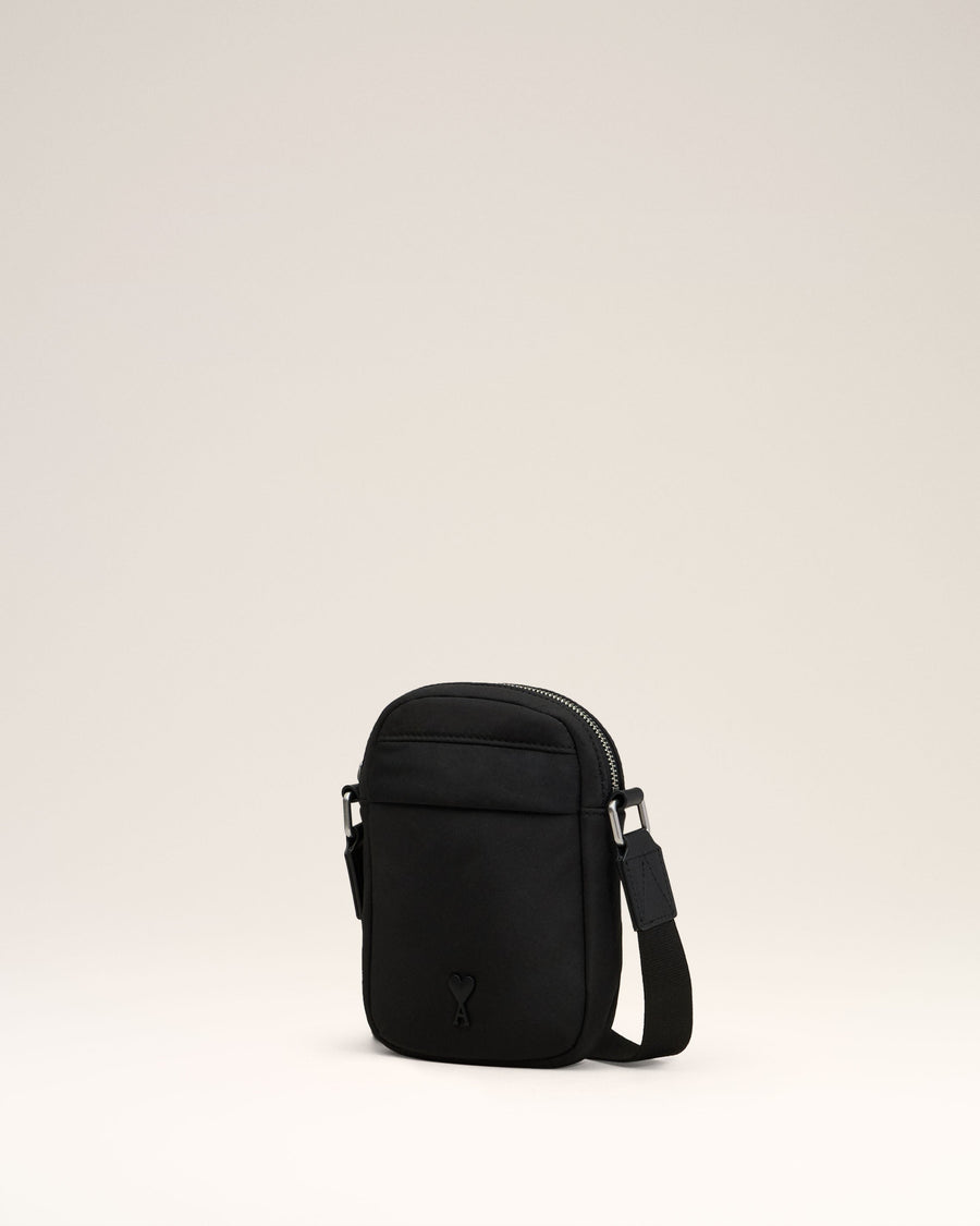 Black Small Ami de Coeur Crossbody Bag