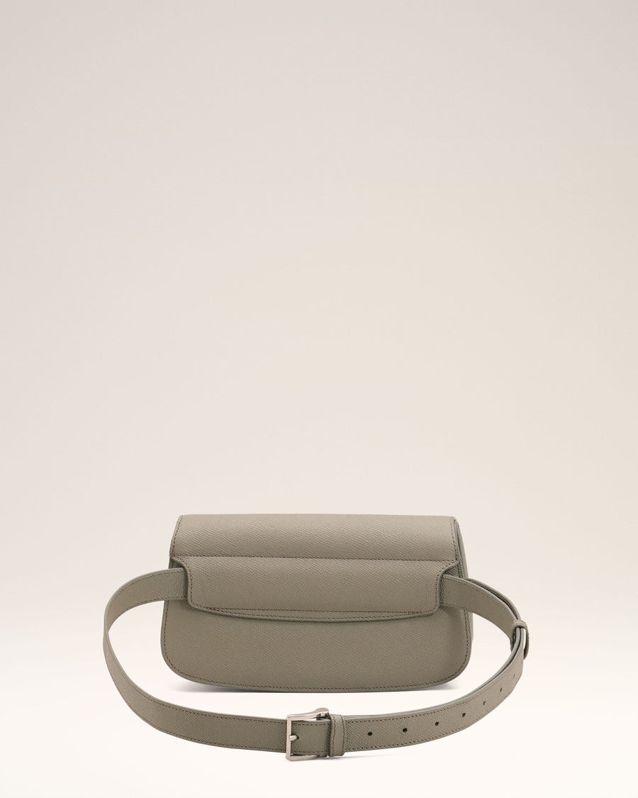 Grey Leather Crossbody Paris Paris Bag