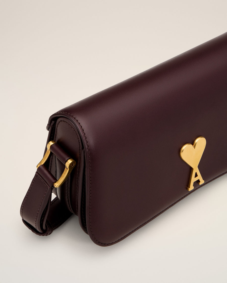 Burgundy Leather Shoulder Bag Paris Paris Bag