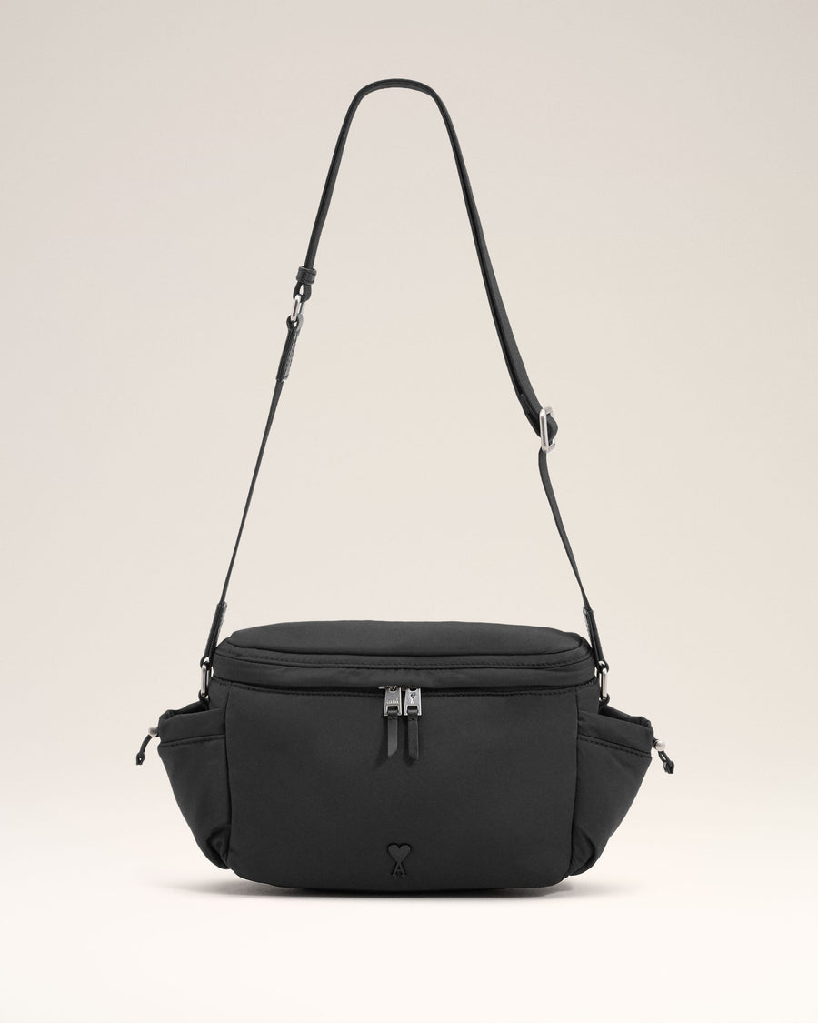 Black Ami de Coeur Messenger Bag