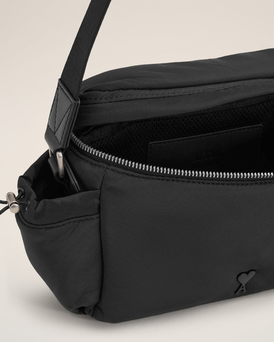Black Ami de Coeur Messenger Bag