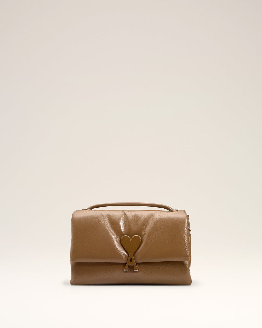 Brown Smooth Leather Voulez Vous Bag
