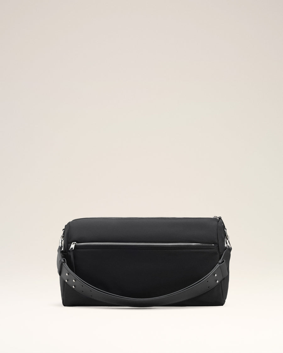 Black Nylon Canvas Large  Marcel Backpack