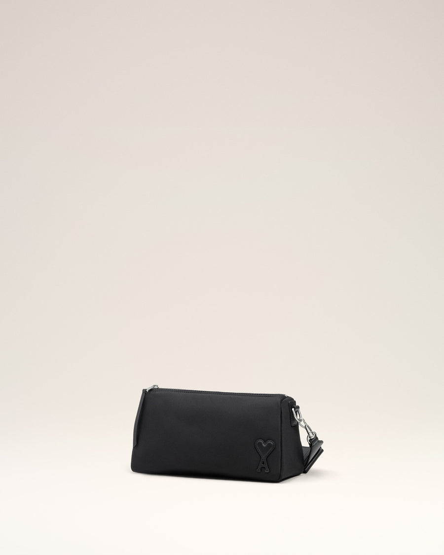 Black Nylon Marcel Bag